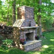 Outdoor Fireplace