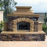 Outdoor Fireplace
