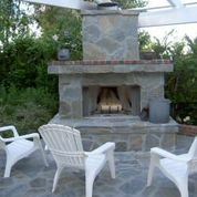 Outdoor Fireplace