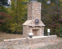 Outdoor Fireplace