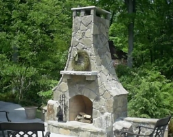 Outdoor Fireplace