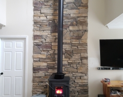 Wood Burning Stove Remodel Project