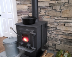 Wood Burning Stove Remodel Project