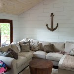 Shiplap is great for farmhouse style.
