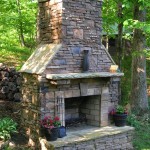 Build an outdoor fireplace with ContractorMen and enjoy the glow of a fire year round.