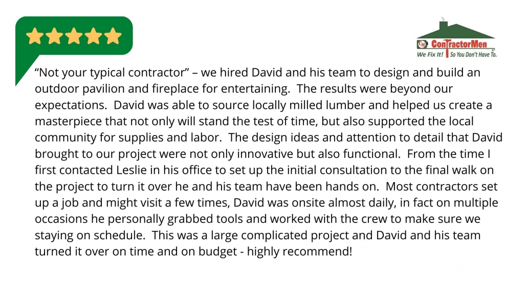 ContractorMen Customer Review